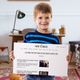 Illustration for article titled We Got A Real Oddball On Our Hands Here: This 4-Year-Old Is Obsessed With ‘The Borowitz Report’ And Is Constantly Printing Out Articles To Hang Up On His Wall